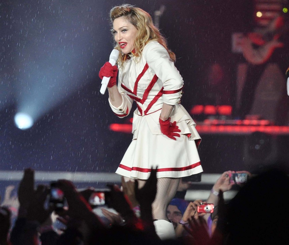 Madonna;<br>Madonna Performing of Her MDNA World Tour