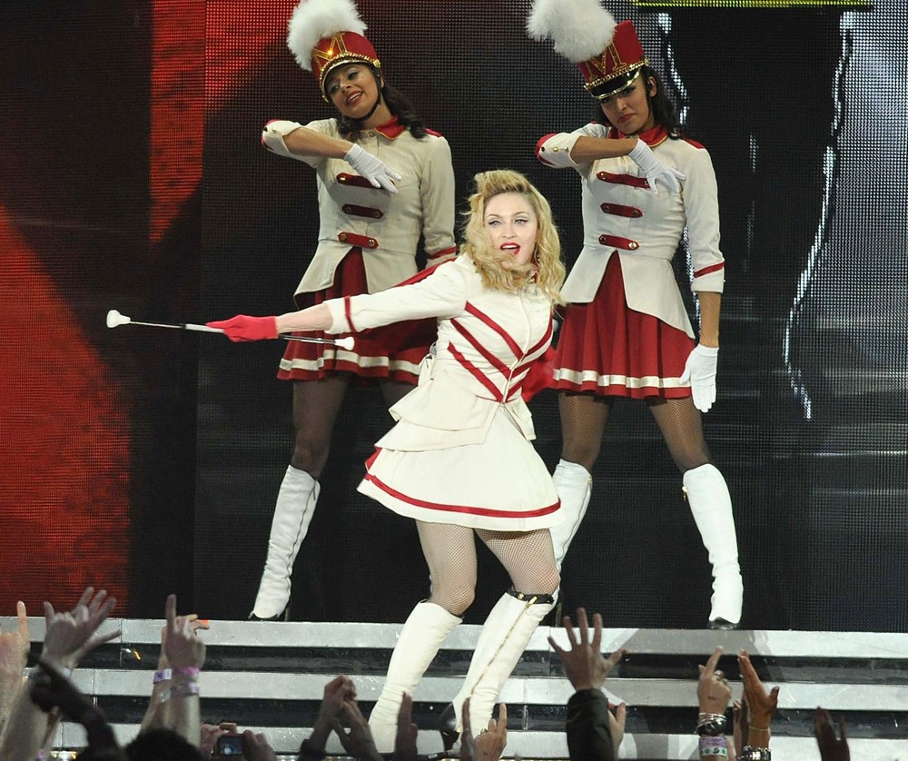 Madonna;<br>Madonna Performing of Her MDNA World Tour