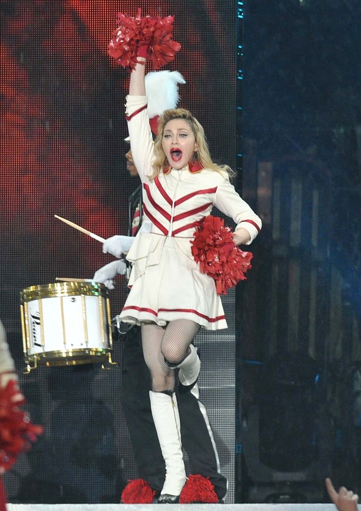 Madonna;<br>Madonna Performing of Her MDNA World Tour