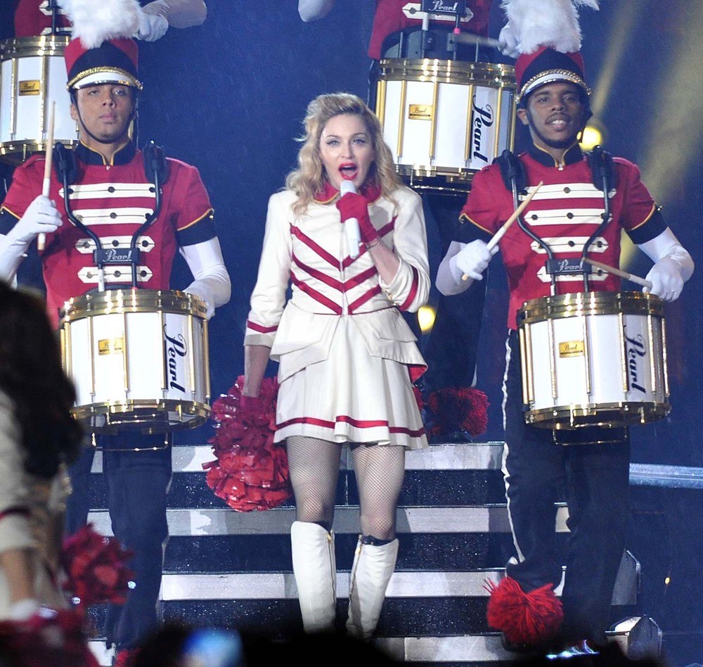Madonna;<br>Madonna Performing of Her MDNA World Tour