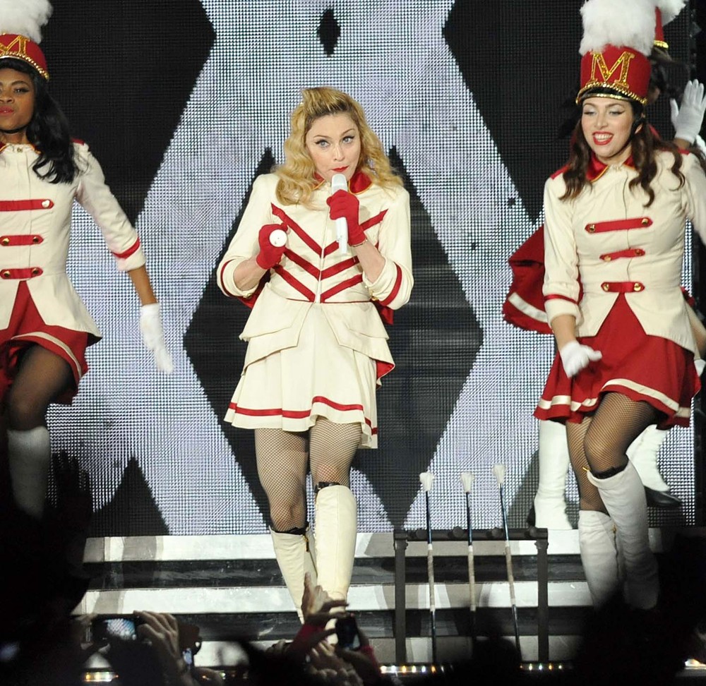 Madonna;<br>Madonna Performing of Her MDNA World Tour