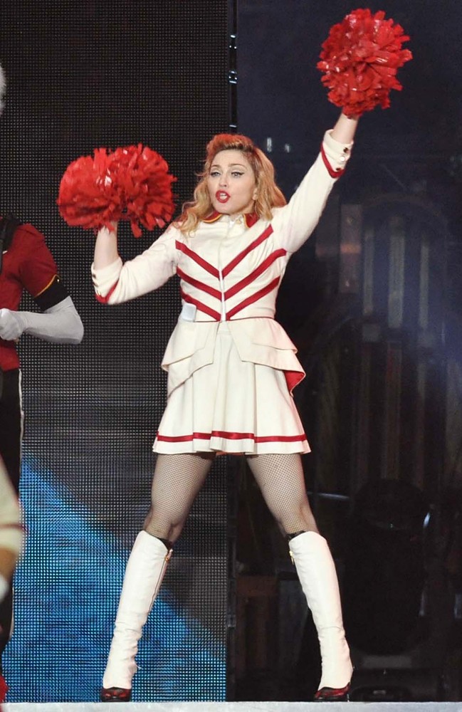 Madonna;<br>Madonna Performing of Her MDNA World Tour