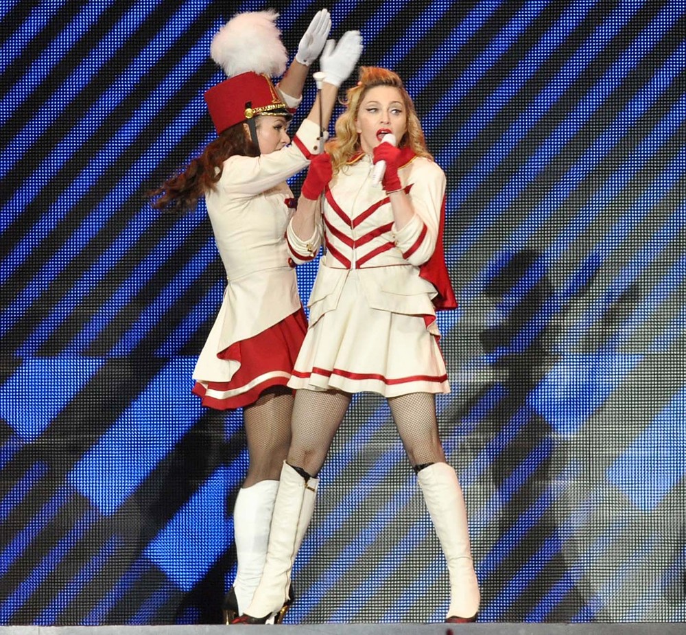 Madonna;<br>Madonna Performing of Her MDNA World Tour