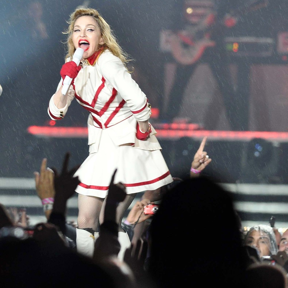 Madonna;<br>Madonna Performing of Her MDNA World Tour