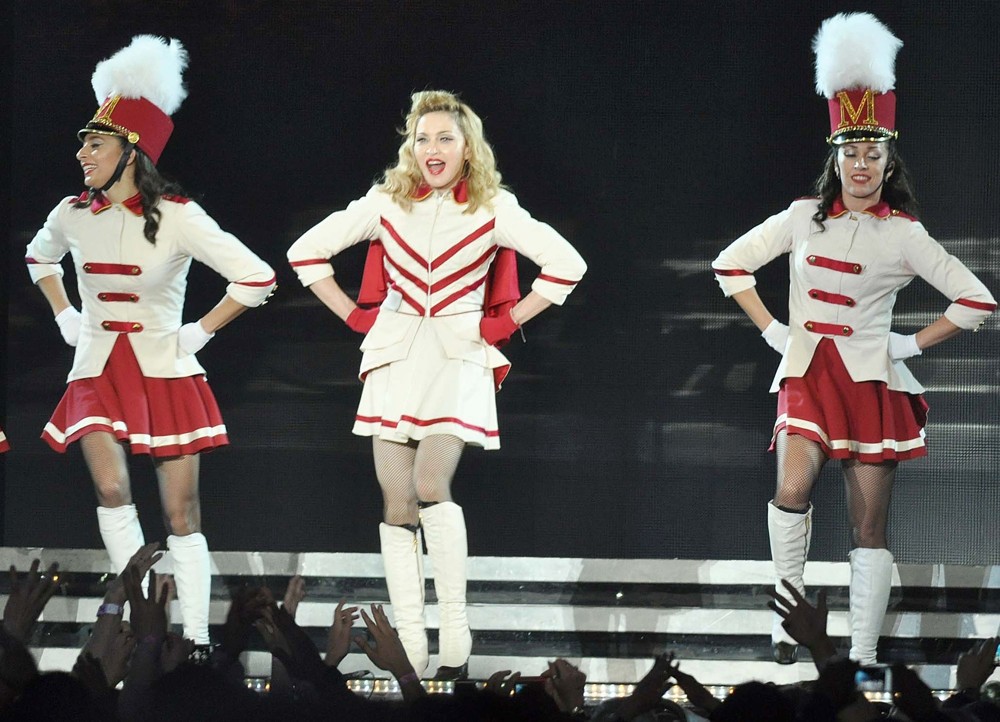 Madonna;<br>Madonna Performing of Her MDNA World Tour