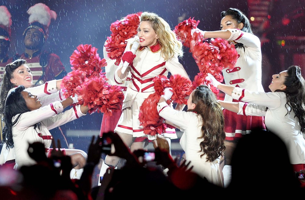 Madonna;<br>Madonna Performing of Her MDNA World Tour