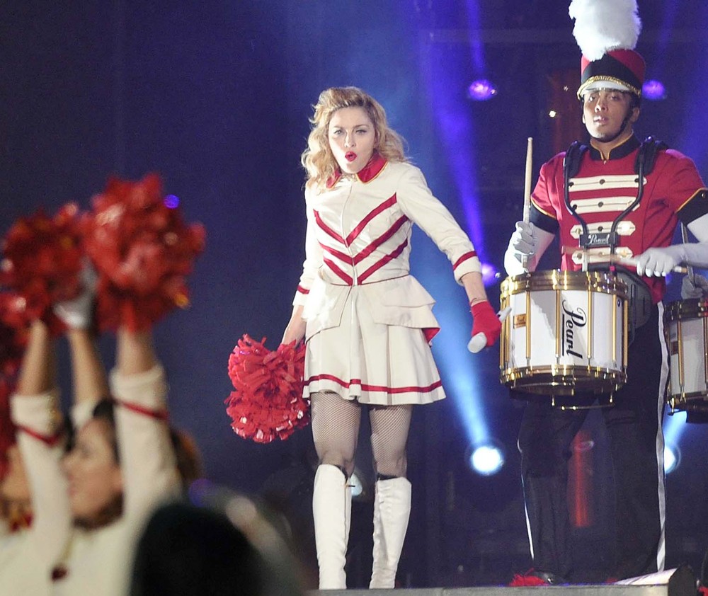 Madonna;<br>Madonna Performing of Her MDNA World Tour