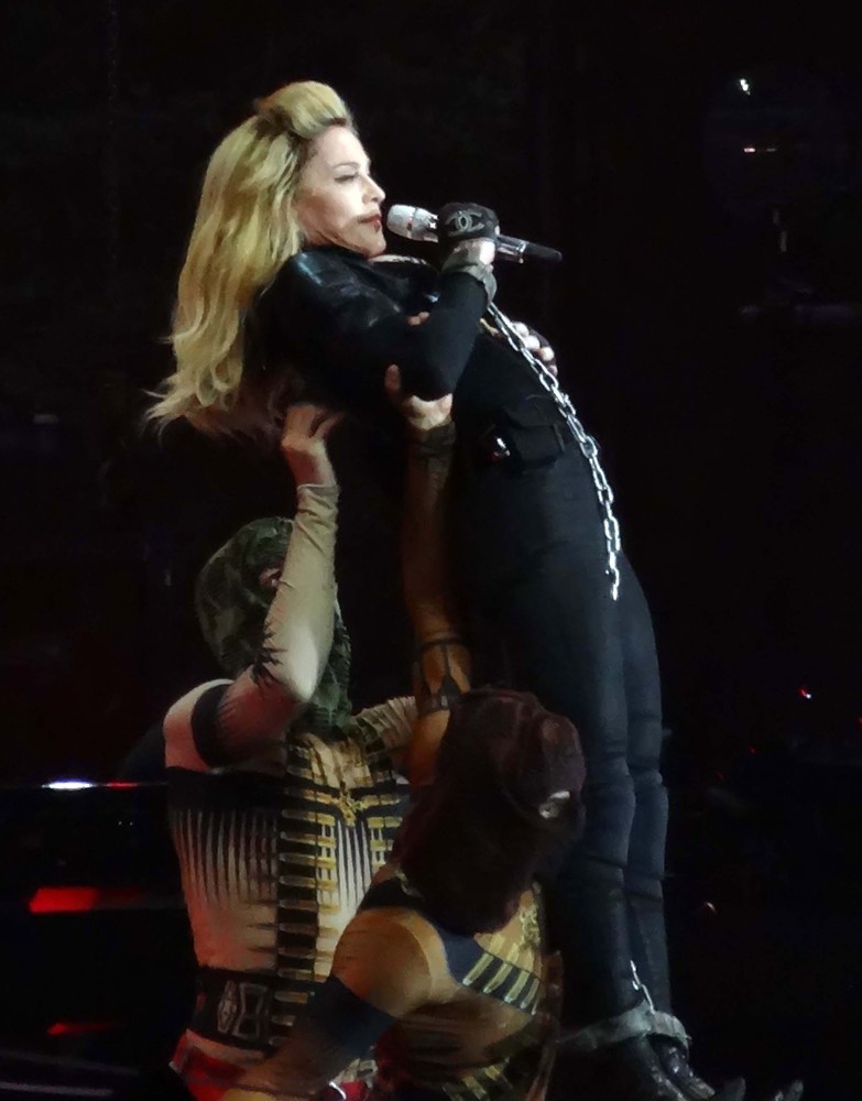 Madonna;<br>Madonna Performs During Her MDNA Tour