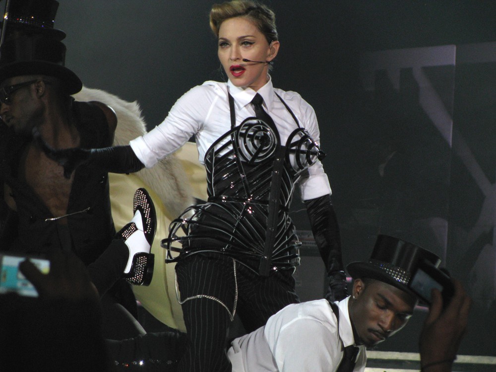 Madonna;<br>Madonna Performs During Her MDNA Tour