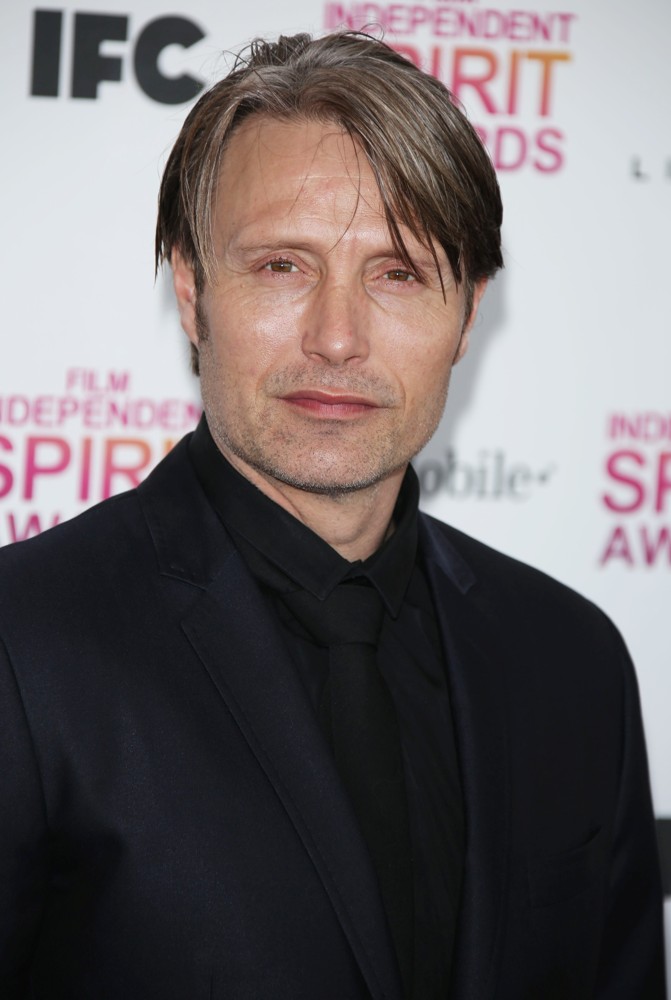 Mads Mikkelsen;<br>2013 Film Independent Spirit Awards - Arrivals