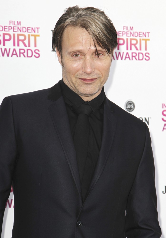 Mads Mikkelsen;<br>2013 Film Independent Spirit Awards - Arrivals