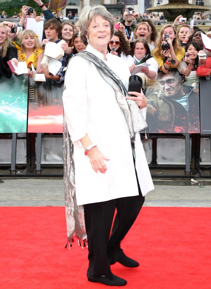 Maggie Smith;<br>Harry Potter and the Deathly Hallows Part II World Film Premiere - Arrivals