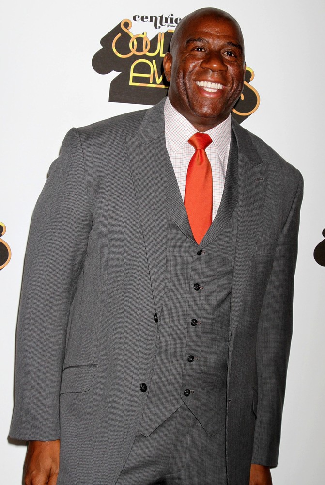 Magic Johnson;<br>2012 Soul Train Awards - Arrivals