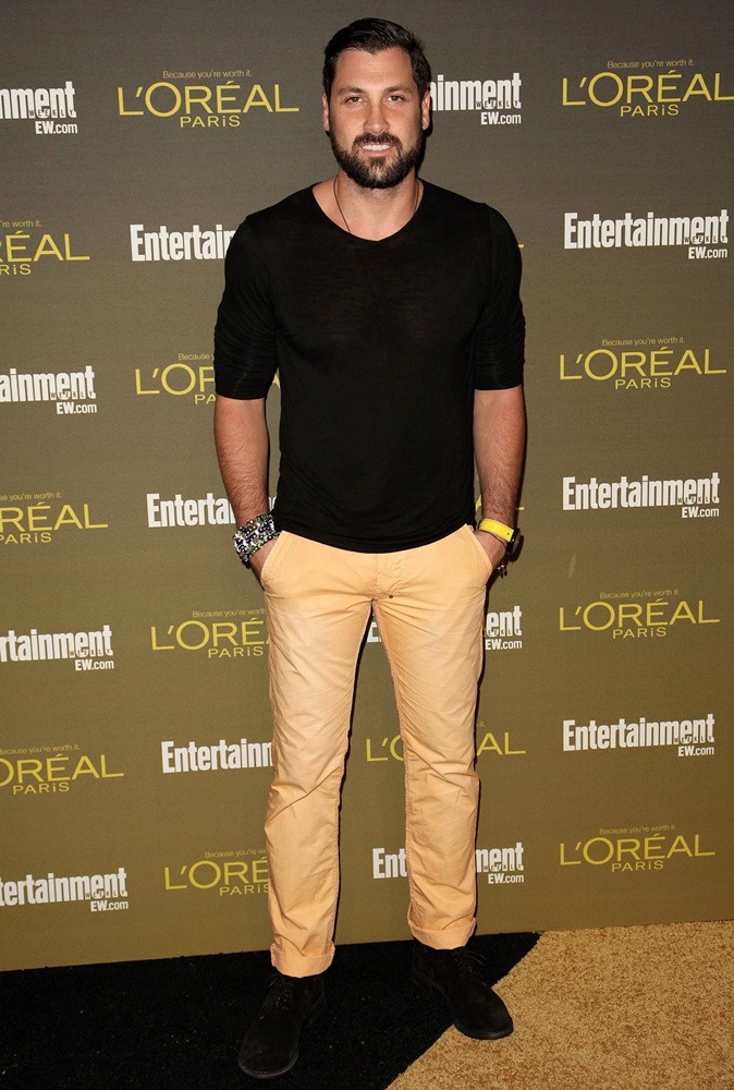Maksim Chmerkovskiy;<br>2012 Entertainment Weekly Pre-Emmy Party