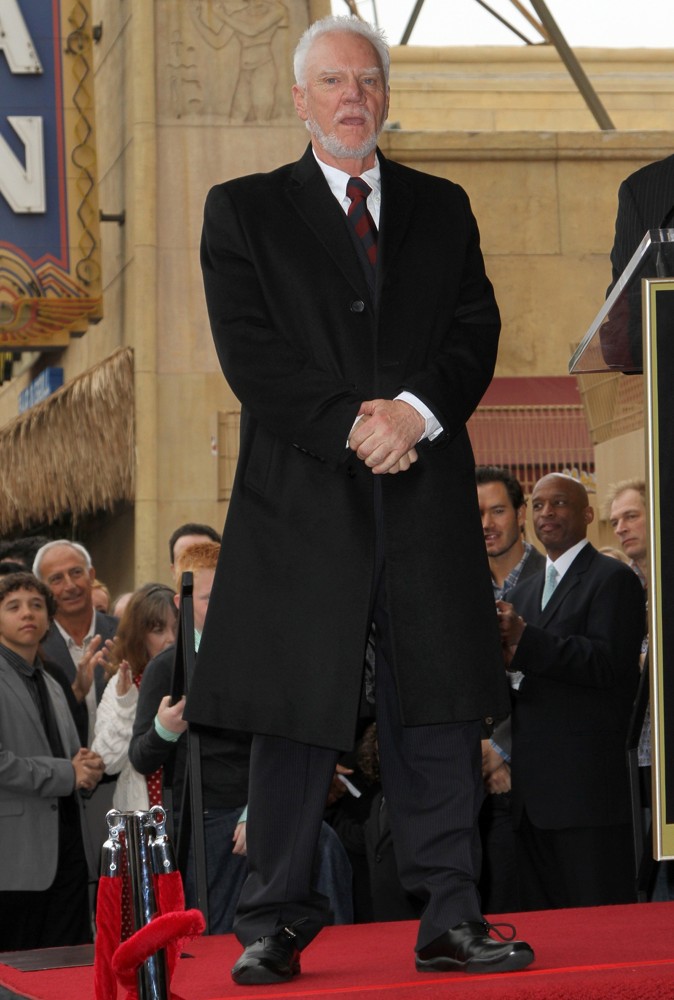 Malcolm McDowell;<br>The Hollywood Walk of Fame Honors Malcolm McDowell