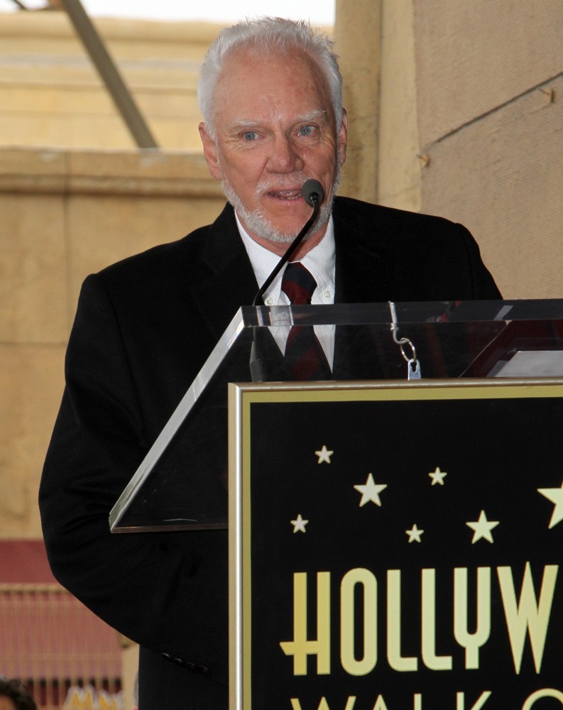 Malcolm McDowell;<br>The Hollywood Walk of Fame Honors Malcolm McDowell