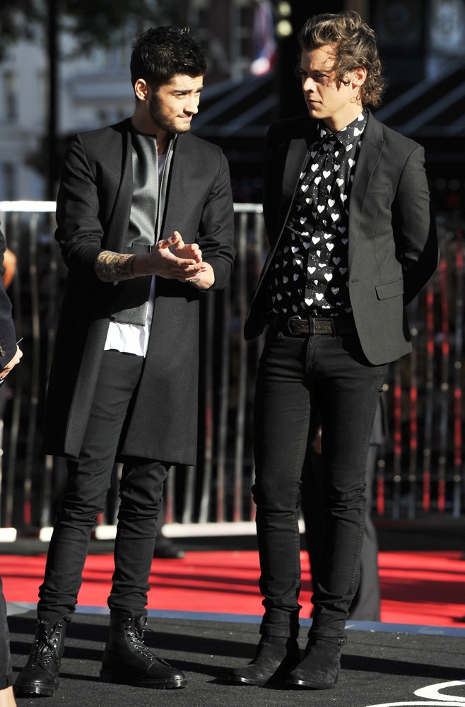 Zayn Malik;Harry Styles;One Direction;<br>World Premiere of One Direction: This Is Us - Arrivals