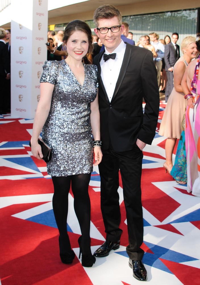 Becky Malone;Gareth Malone;<br>The 2012 Arqiva British Academy Television Awards - Arrivals