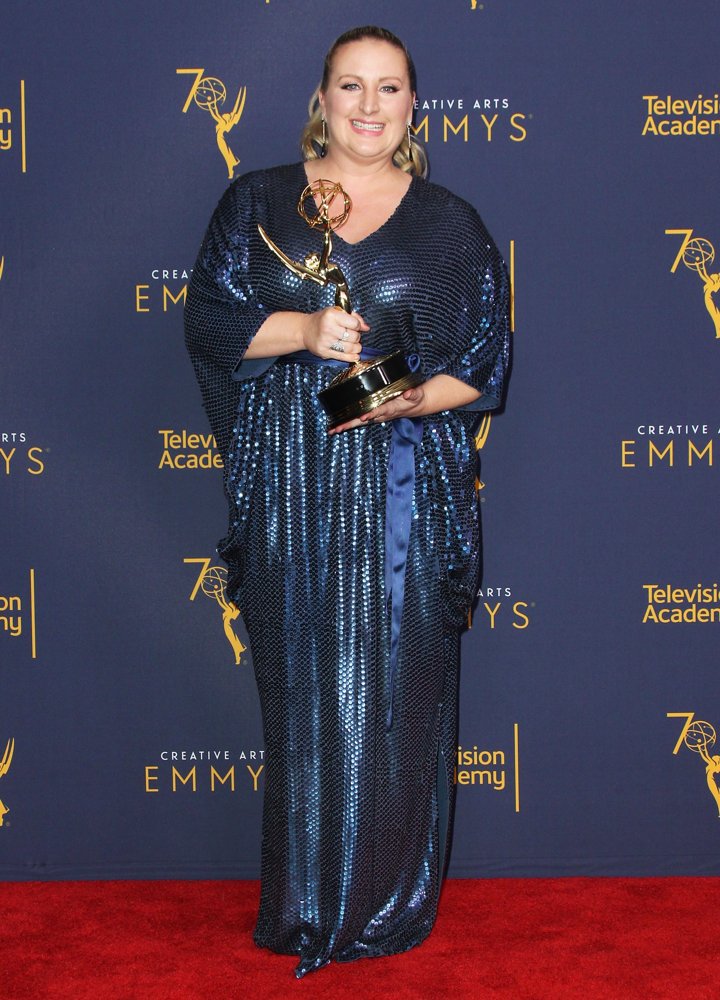Mandy Moore (II);<br>2018 Creative Arts Emmy Awards - Day 2 - Press Room
