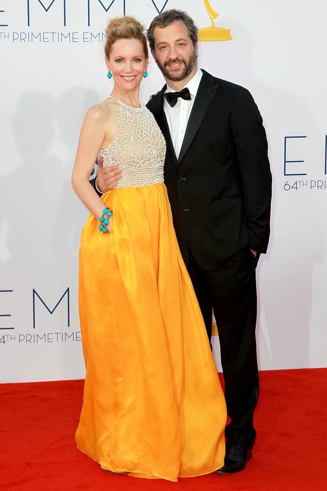 Leslie Mann;Judd Apatow;<br>64th Annual Primetime Emmy Awards - Arrivals