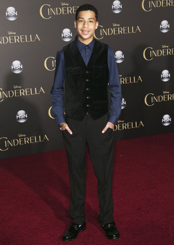 Marcus Scribner;<br>Los Angeles Premiere of Disney's Cinderella - Arrivals