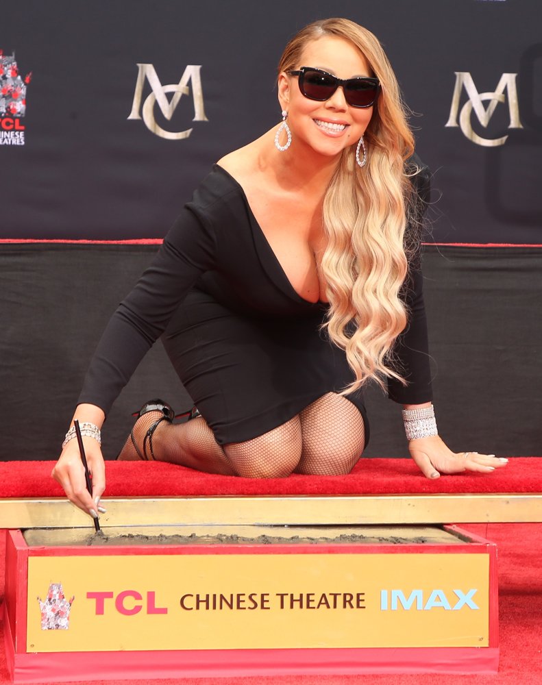 Mariah Carey;<br>Mariah Carey Hand and Footprint Ceremony