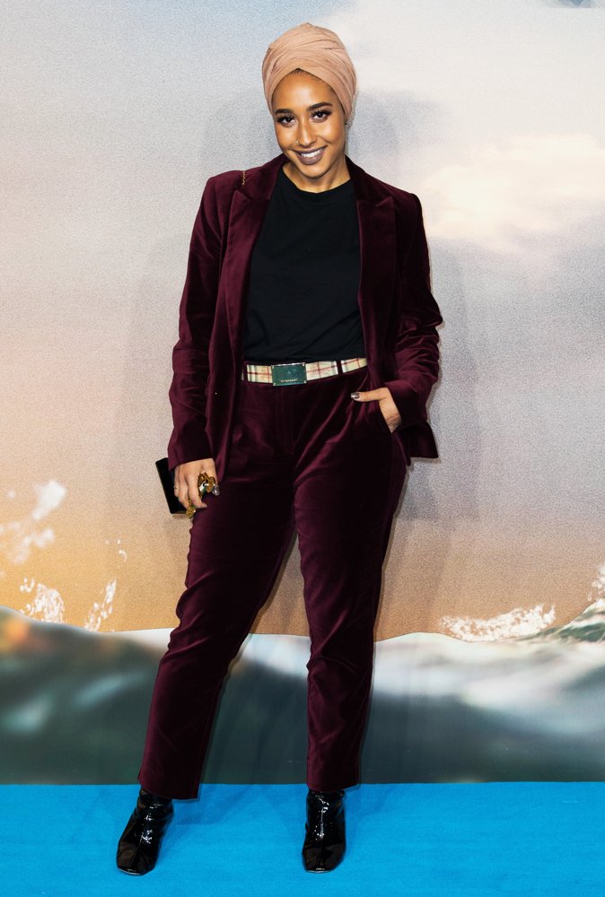 Mariah Idrissi;<br>World Premiere of Aquaman - Arrivals