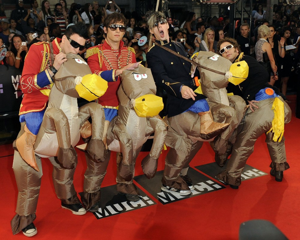 Marianas Trench;<br>2012 MuchMusic Video Awards - Arrivals