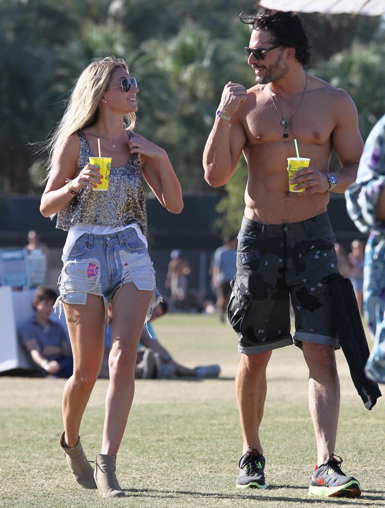 Audra Marie;Joe Manganiello;<br>Celebrities at The 2012 Coachella Valley Music and Arts Festival - Week 2 Day 2
