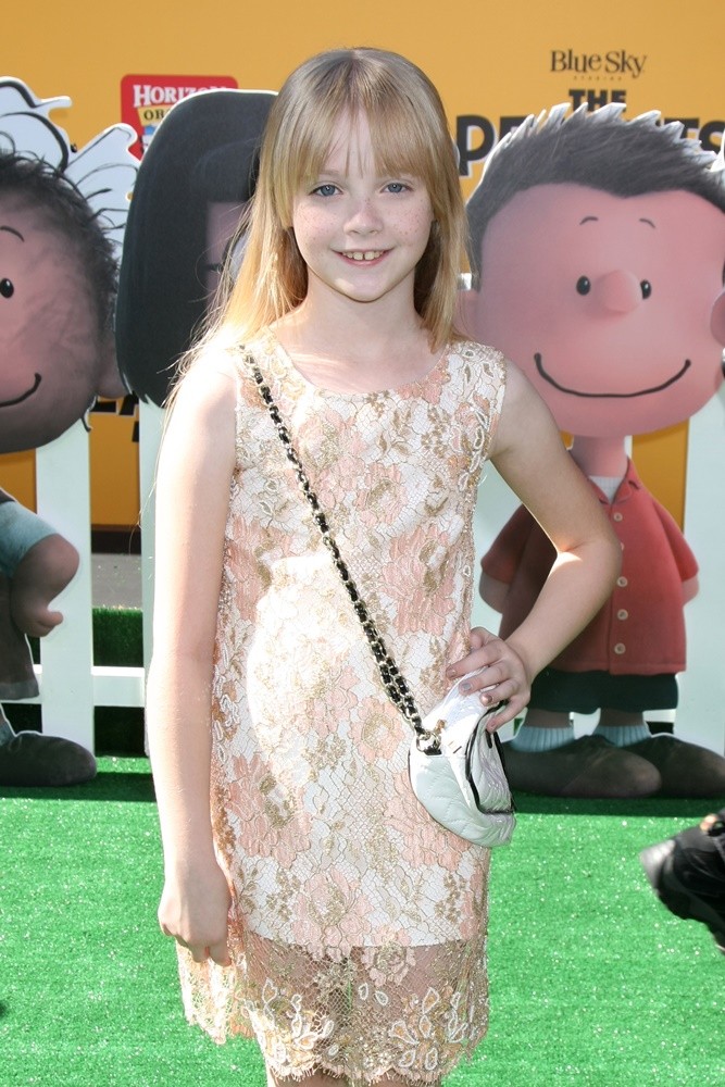 Mariel Sheets;<br>The Premiere of The Peanuts Movie