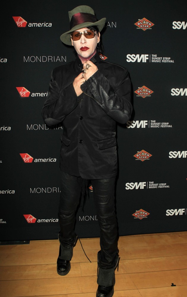 Marilyn Manson;<br>The 5th Annual Sunset Strip Music Festival - Arrivals