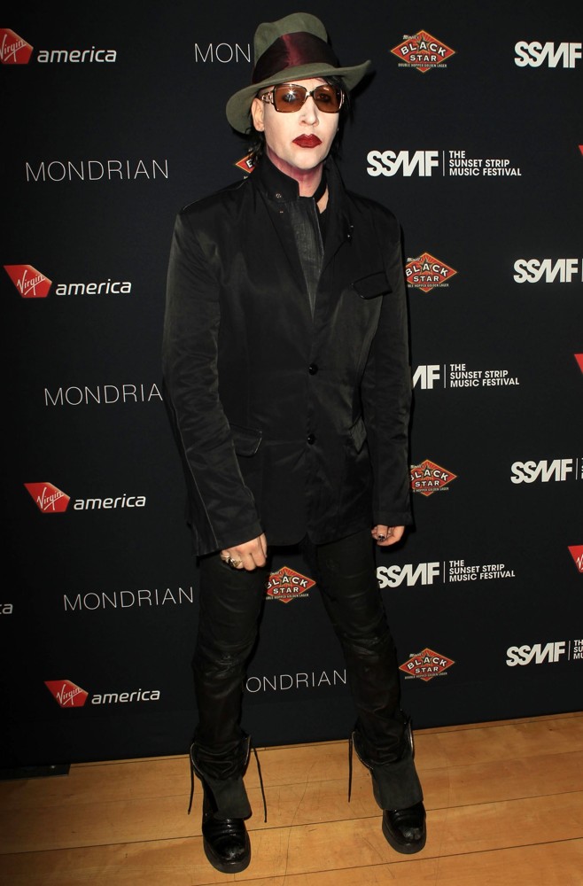 Marilyn Manson;<br>The 5th Annual Sunset Strip Music Festival - Arrivals