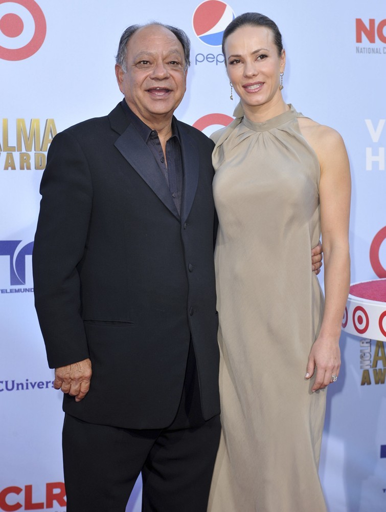 Cheech Marin;Natasha Rubin;<br>2012 NCLR ALMA Awards - Arrivals