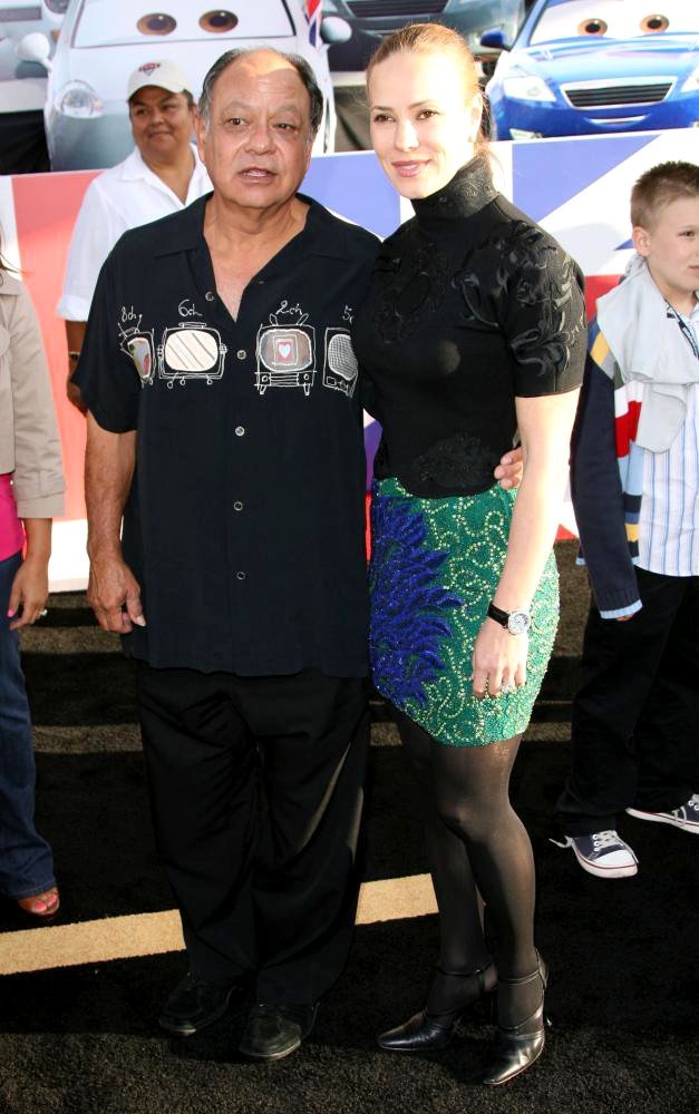 Cheech Marin;Natasha Rubin;<br>The Los Angeles Premiere of Cars 2 - Arrivals