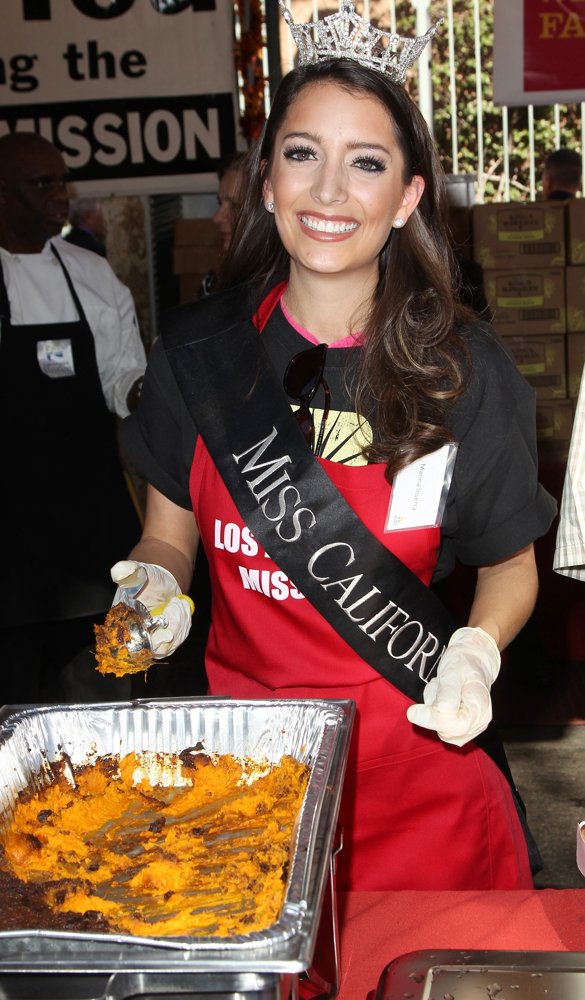 Marina Inserra;<br>2014 LA Mission's Annual Thanksgiving for The Homeless