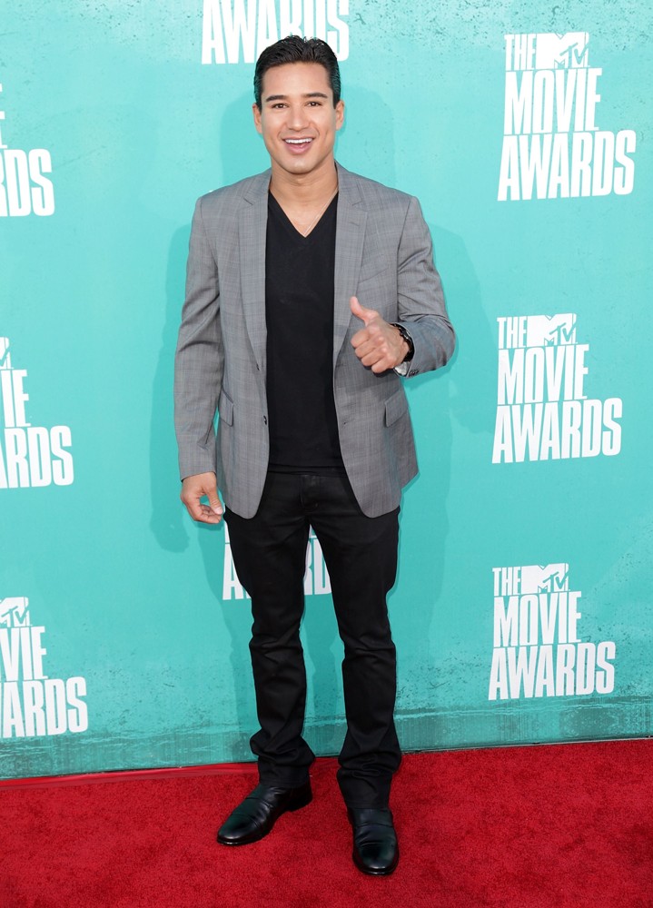 Mario Lopez;<br>2012 MTV Movie Awards - Arrivals