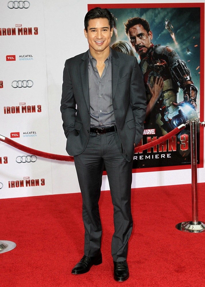 Mario Lopez;<br>Iron Man 3 Los Angeles Premiere - Arrivals