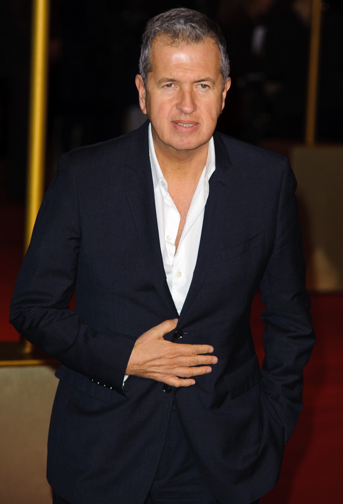 Mario Testino;<br>Les Miserables World Premiere - Arrivals