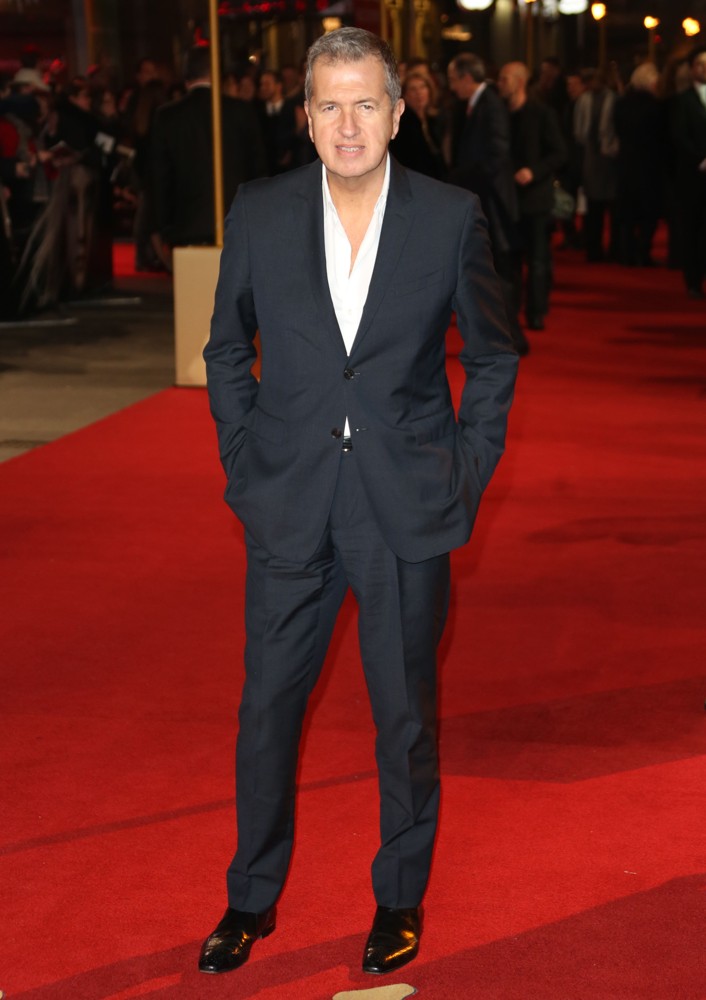 Mario Testino;<br>Les Miserables World Premiere - Arrivals