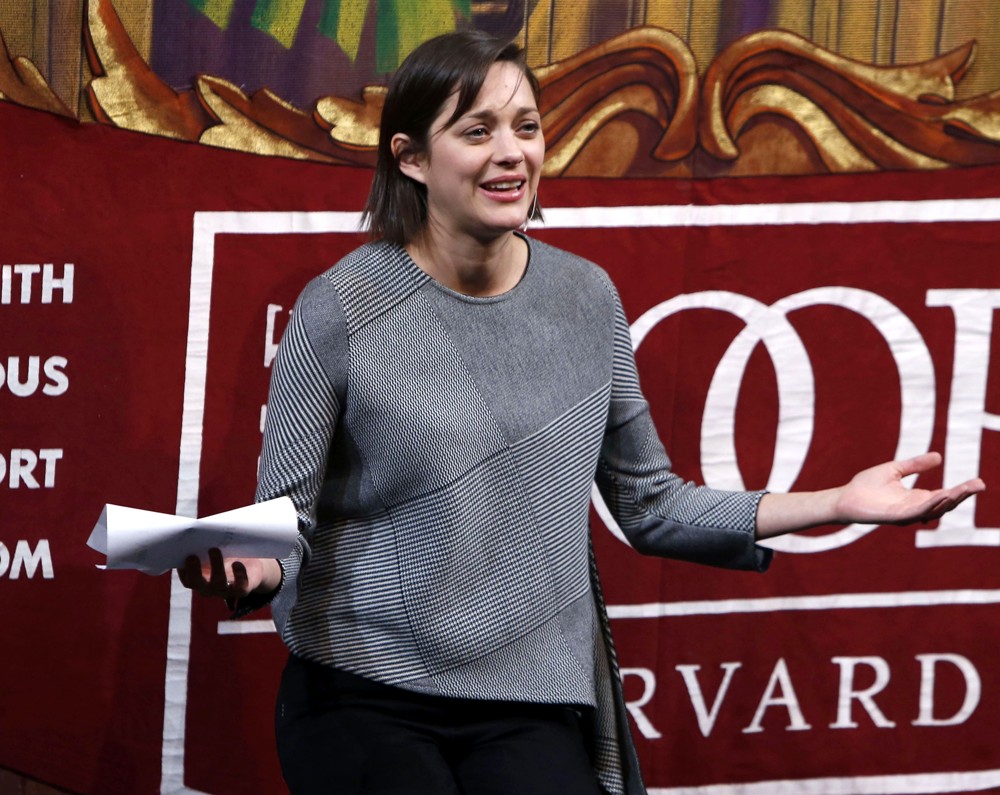 Marion Cotillard;<br>Harvard University's Hasty Pudding Theatricals 2013 Woman of The Year Awards Ceremony