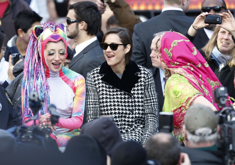 Marion Cotillard;<br>Harvard University's Hasty Pudding Theatricals 2013 Woman of The Year Parade Ceremony