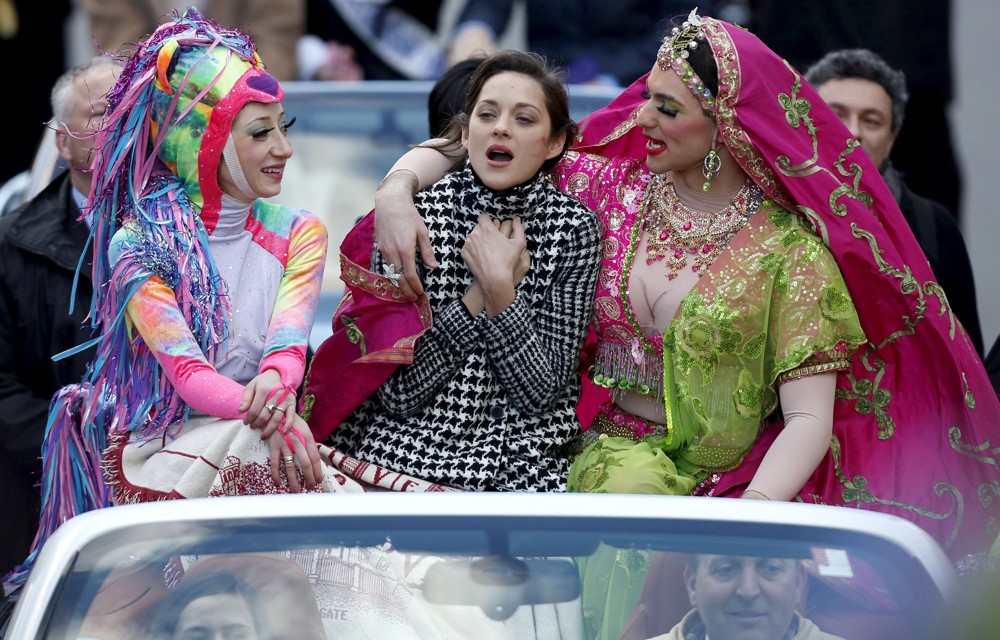 Marion Cotillard;<br>Harvard University's Hasty Pudding Theatricals 2013 Woman of The Year Parade Ceremony