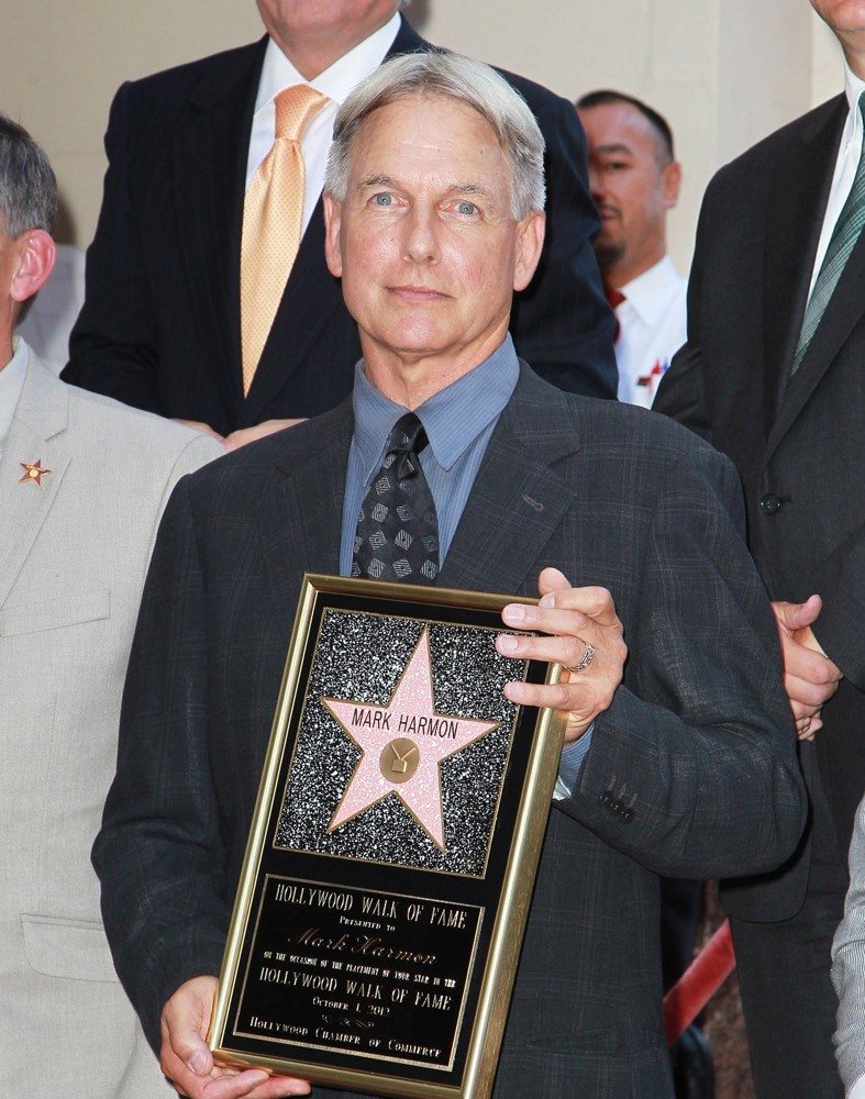 Mark Harmon;<br>Mark Harmon Is Honored with A Hollywood Star on The Hollywood Walk of Fame