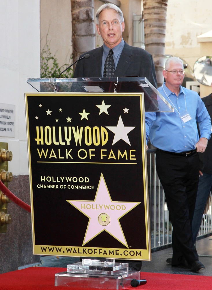 Mark Harmon;<br>Mark Harmon Is Honored with A Hollywood Star on The Hollywood Walk of Fame