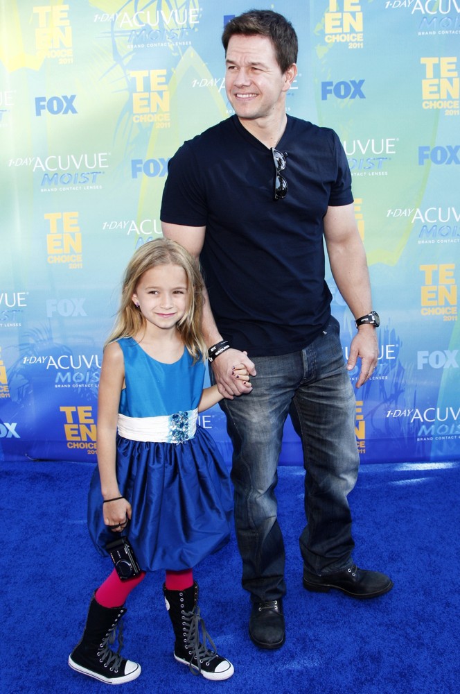 Ella Rae Wahlberg;Mark Wahlberg;<br>2011 Teen Choice Awards