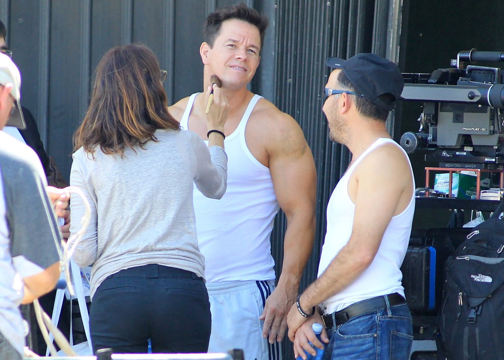 Mark Wahlberg;<br>Films A Chase Scene for The Movie Pain and Gain