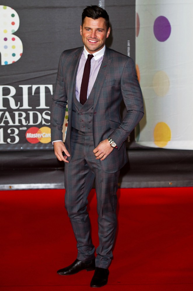 Mark Wright;<br>The 2013 Brit Awards - Arrivals