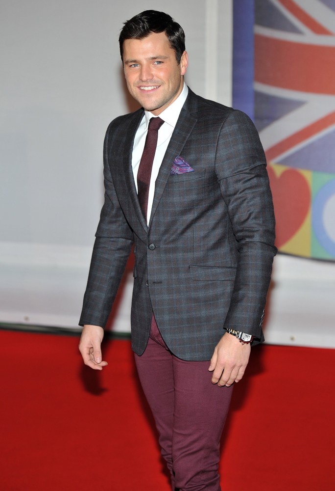 Mark Wright;<br>The BRIT Awards 2012 - Arrivals