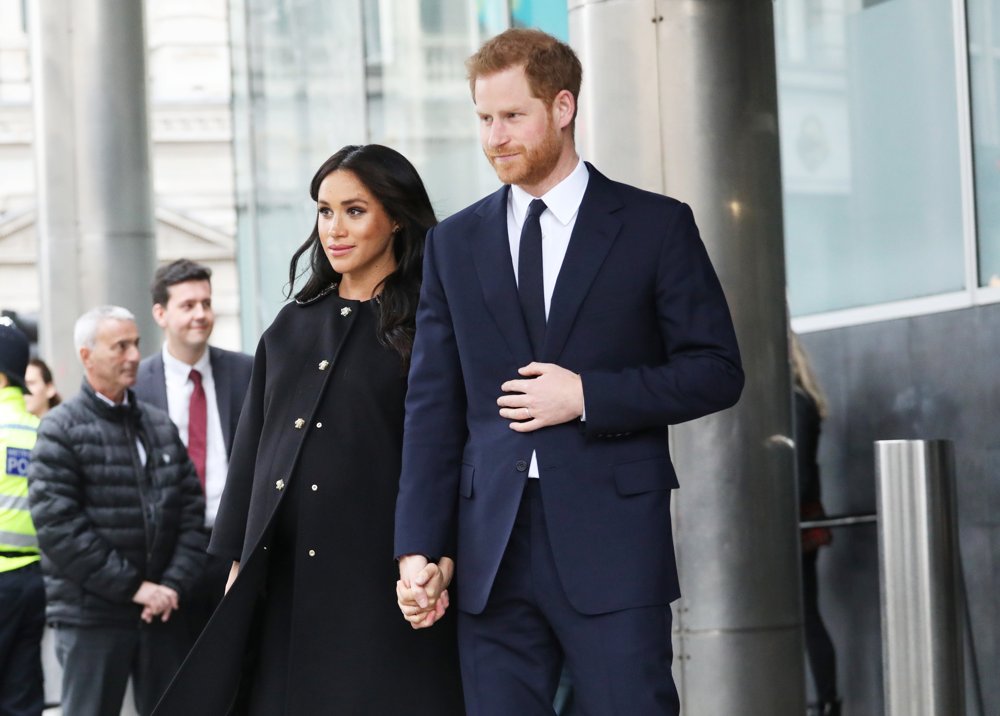 The Duke and Duchess of Sussex Visit New Zealand House to sign the Book of Condolence