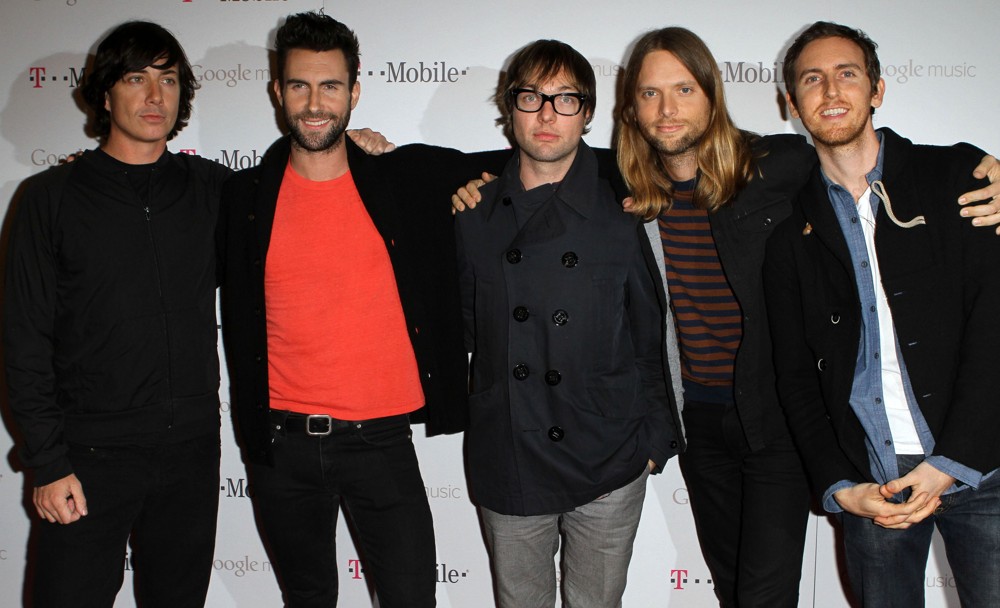 Maroon 5;<br>Celebrity Magenta Carpet Arrivals at The Launch Party for Google Music Available on T-Mobile